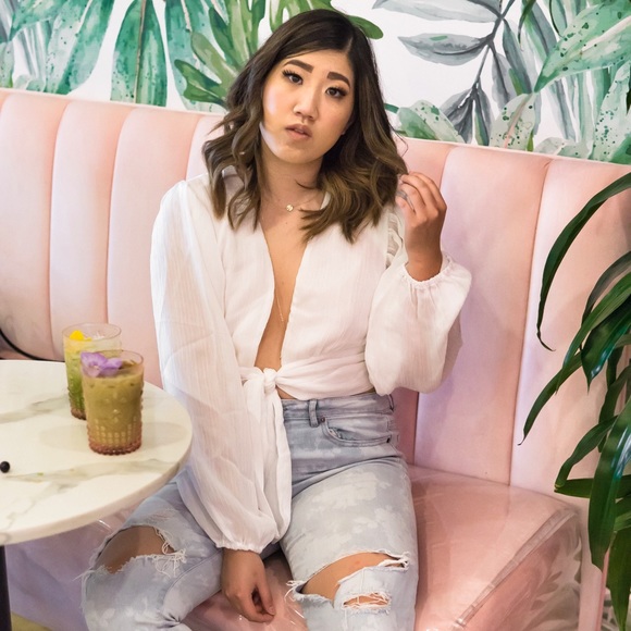 Showpo. Tops - [NEW] Showpo: What More Can I Say In Linen Top